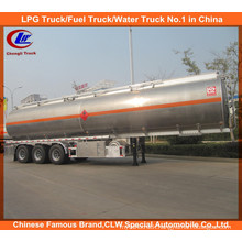 Adr DOT 3 Axle Stainless Steel 42000L Oil Tank Trailer Aluminum Alloy Fuel Tank Semi Trailer